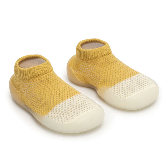 Colorful Two-Tone - Non Slip Baby Shoe Socks